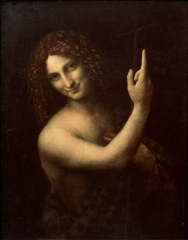 St. John the Baptist, 1513 16 By Leonardo Da Vinci